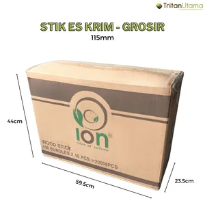 wooden stick ice cream standart