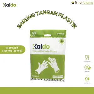Sarung tangan plastik Merk Kaido