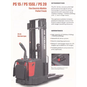  Noblift Stacker Electric Psb 15.34 Ps 10.15  Ps 15.15