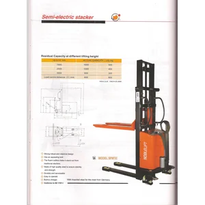 Stacker Semi Electric Dyc  Opk  10 16