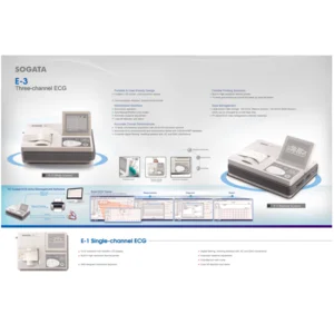 Alat Diagnosa Klinik Ecg 3 Chanel Merk Sogata