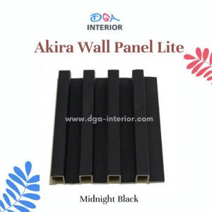 WPC WALL PANEL AKIRA AL 16.5 cm MIDNIGHT BLACK