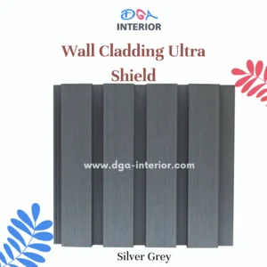 Panel Dinding Outdoor WPC Laiv Ultra Shield Silver Grey