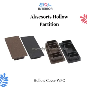 Hollow Cover WPC Eksterior  50mmx100mm