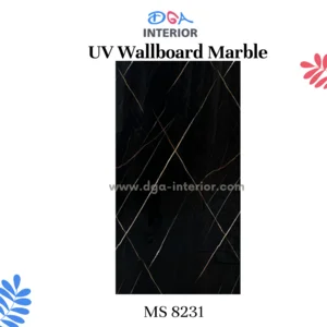 UV Wallboard Marble Laiv MS 8231 Glamour Black