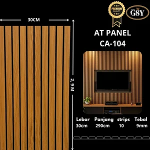 Panel Dinding Wood Plastic Composite Seri CA-104
