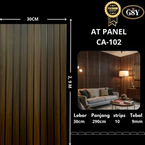 Panel Dinding Wood Plastic Composite Seri CA-102
