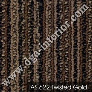 Karpet Tile Accent AS-622 TWISTED GOLD