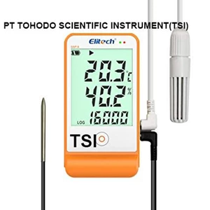  Termometer Ruangan-Humidity & Temperature Data Logger Elitech GSP-6