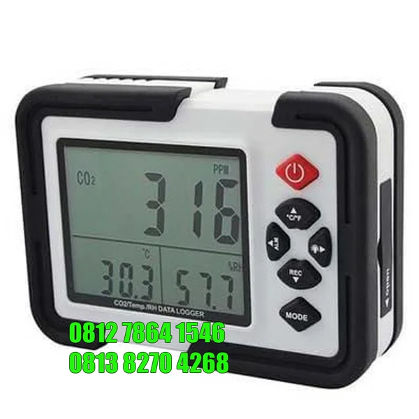 Alat Uji Gas Analyzers CO2 Carbon Dioxide Monitor - Monitor Gas Karbon Dioksida HT2000