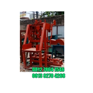 Mesin Cetak Batako / Mesin Paving (Mesin Batako-Paving Block Sistem Getar Kaki 6)