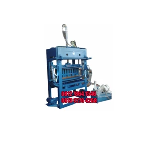 Mesin Press Bata Merah  atau  Batako Semi Otomatis Hidrolik