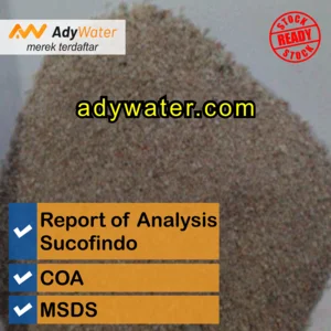 Water Filter Silica Sand (Lengkap Analysis Sucofindo - COA)