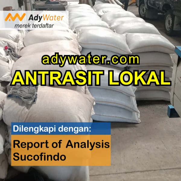 Pasir Antrasit Lengkap Ukuran Media Filter Air - Ady Water
