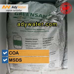 Pasir MGS Greensand Plus Filter Air Import per Karung