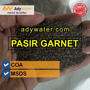 Pasir Garnet untuk Isian Mesin Sand Blasting Ady Water Ada COA MSDS