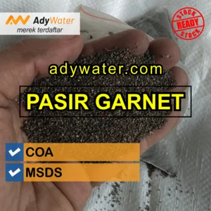 Garnet Sandblasting Atau Pasir Garnet Filter Air Ady Water ada COA MSDS