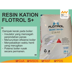  Ion Exchange Resin - Flotrol S+ Filter Resin Kation