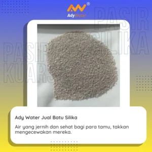 Pasir Silika Mesh 8-16 - Batu Kuarsa