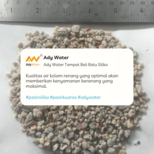 Pasir Silika Penjernih Air - Batu Kuarsa