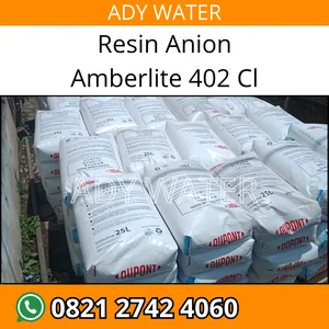 Resin Anion Amberlite IRC 402 Cl - Padang - Demineralisasi, Penukar Ion, Bersertifikat Halal