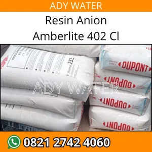 Resin Anion Amberlite IRC 402 Cl - Palembang - Demineralisasi, Penukar Ion, Bersertifikat Halal
