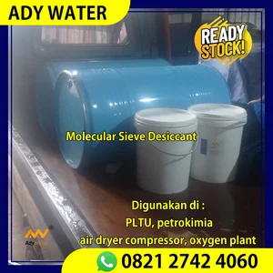 Molecular Sieve 3A 1.6–2.5 mm untuk Instrument Air Dryer Industri Ady Water - Molecular Sieve Desiccant