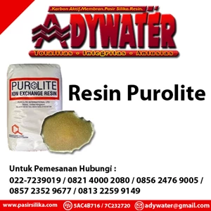 Purolite Resin Type C100 Packaging 25 Liter