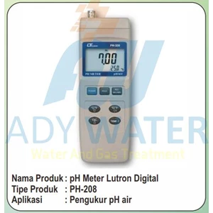Ph Meter Digital Lutron Tipe PH-208