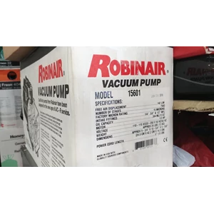 Robinair Vacuum Pump Type 15601