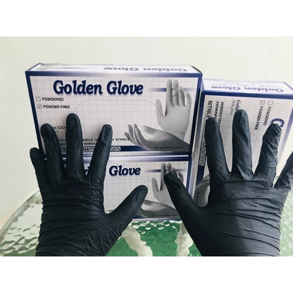 Dari Sarung Tangan Safety Black Nitrile Hand Gloves 3