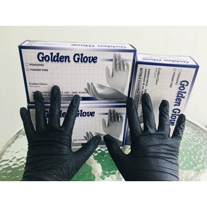 Dari Sarung Tangan Safety Black Nitrile Hand Gloves 4