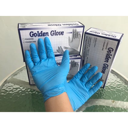 Dari Sarung Tangan Safety Blue Nitrile Hand Gloves 0
