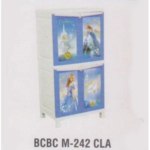 Lemari Plastik Napolly BCBC M-242 CLA