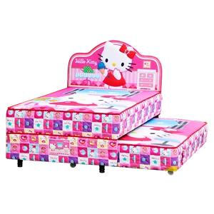 tempat tidur bigland Hello Kitty Twin Bed