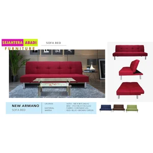 sofa bed merah merk vittorio type new sb armano red 