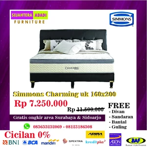Spring Bed Simmons Charming Brand Uk 160X200
