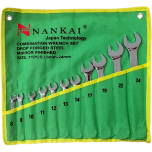 Kunci Ring Pas Set 11 Pc 8-24Mm NANKAI