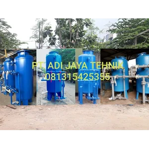 Sand filter - carbon filter tank