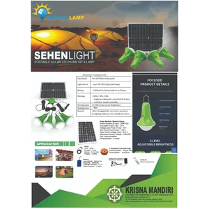 Paket LED Solar Power System SEHEN 30 WP