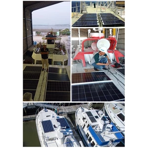 Paket PLTS 1200 WP Solar Cell untuk Kapal Laut