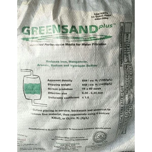 Media Filter Manganese Greensand Kemasan 20 kg per bag