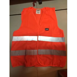 Rompi Safety Polyester Warna Orange