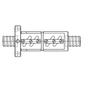 BALL SCREW HIWIN PRECISSION GROUND TYPE FDW