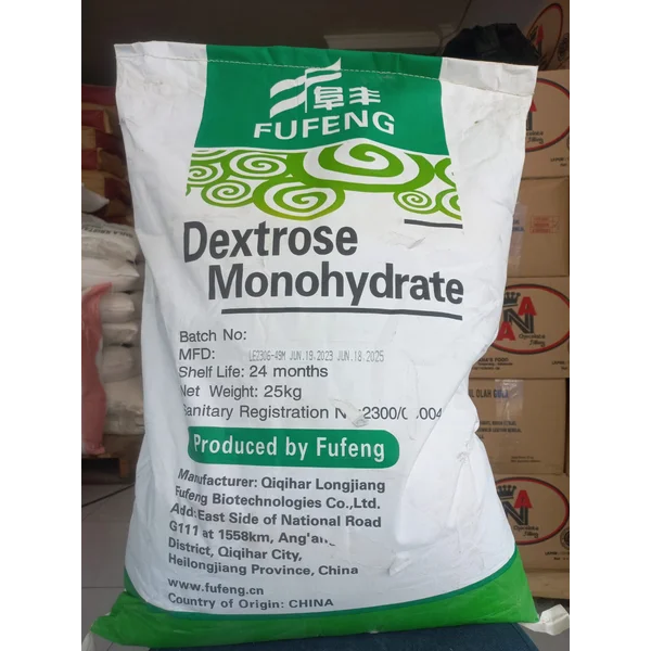 DEXTROSE MONOHYDRATE FUFENG zak 25kg