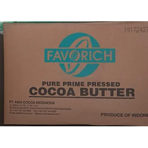 COCOA BUTTER NATURAL FAVORICH 25 KG