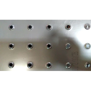 embos dimble perforated Iron Plates ~