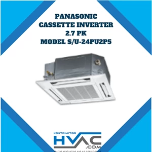 AC Cassette Panasonic Inverter 2.7 PK Model S/U-24PU2P5