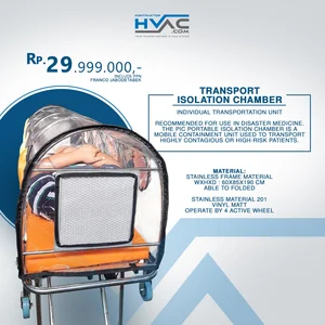Ranjang Pasien Transport Isolation Chamber