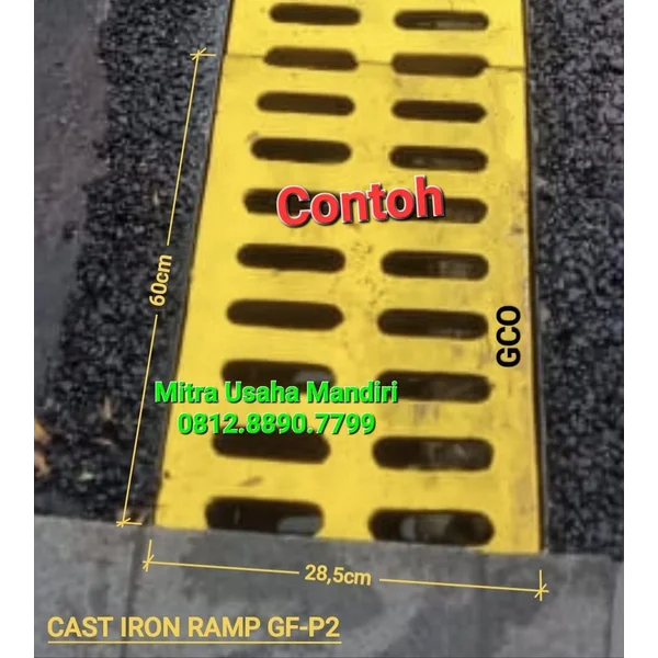 Tutup Saluran Air Got Besi Cast iron
